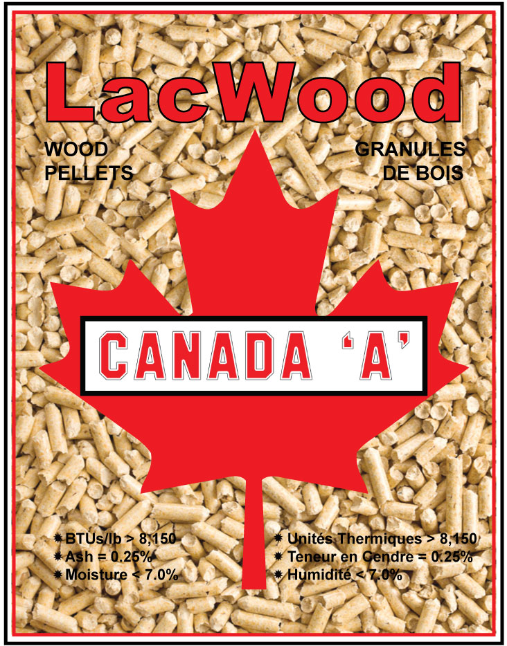 Heating Pellets - LacWood Premium Wood Pellets